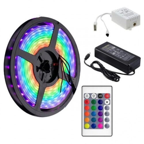 Tira led rgb 50-50 c/control remoto