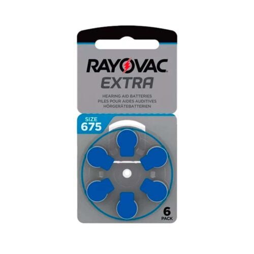 PILA AUDÍFONO 675 RAYOVAC / RENATA