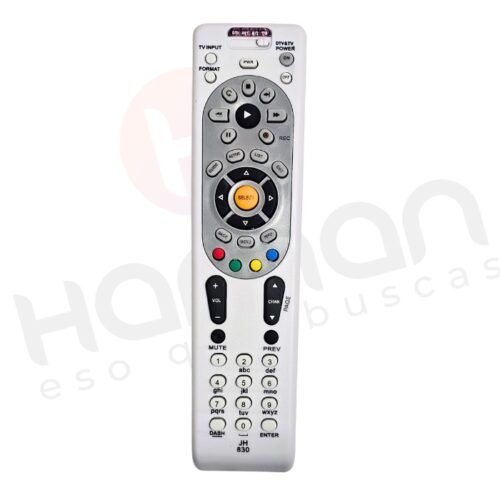 CONTROL REMOTO UNIVERSAL DIRECT TV GRIS LARGO
