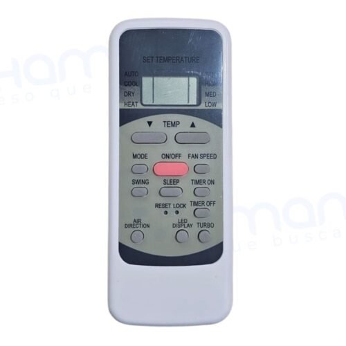 CONTROL REMOTO AIRE ACONDICIONADO BGH (N575) (RC-AC-500)(A400)