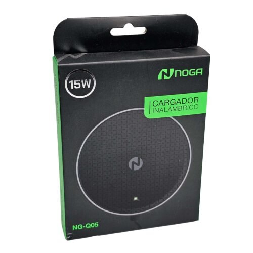 Cargador Inalámbrico 15w Para Celular Noga Q05