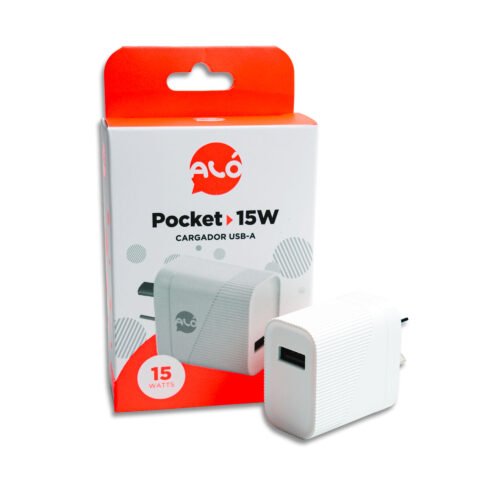 CARGADOR 220V USB 15W ALO POCKET