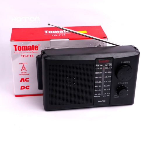 RADIO DUAL 220V / PILAS AM/FM TOMATE TO-F10 / F-18