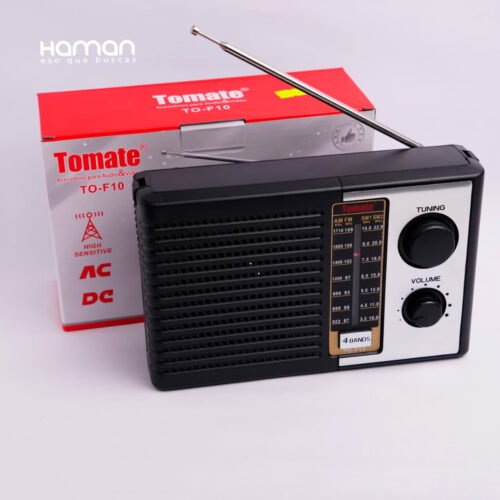RADIO DUAL 220V / PILAS AM/FM TOMATE TO-F10 / F-18