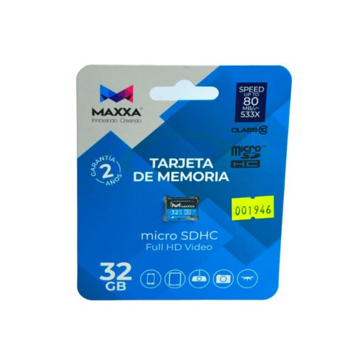 MEMORIA MICRO SD 32GB MAXXA