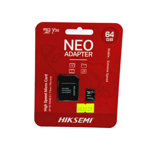 MEMORIA MICRO SD 64 GB CLASE 10 HIKSEMI