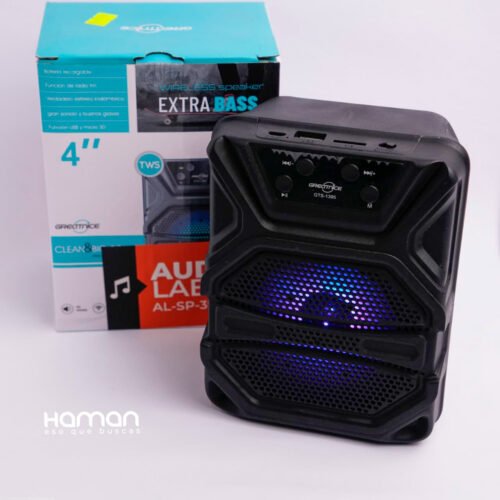 PARL. RECARG BT/USB/TF/FM 4P LABS AL-SP-395/ T5