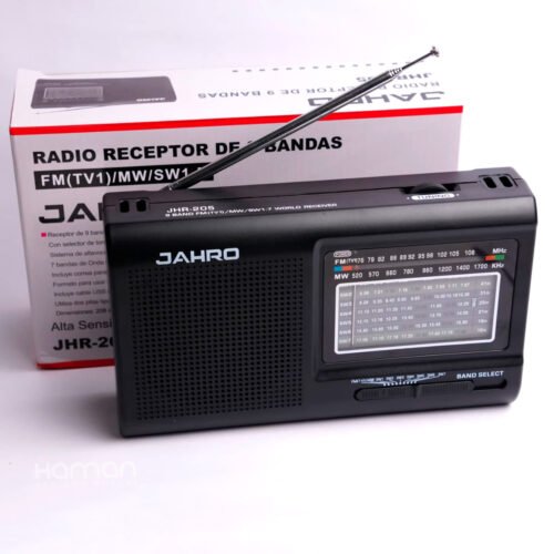 RADIO DUAL 220V +PILAS AM/FM JAHRO JHR-205