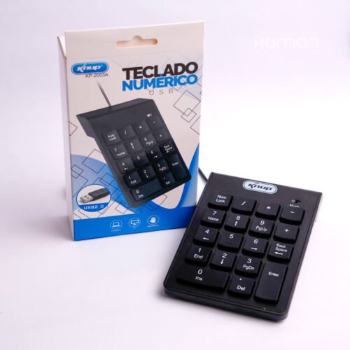 TECLADO NUMERICO USB KNUP KP-2003A