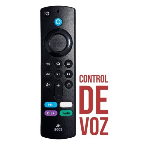 Control remoto JH8003 con voz para Roku TV y Roku Box