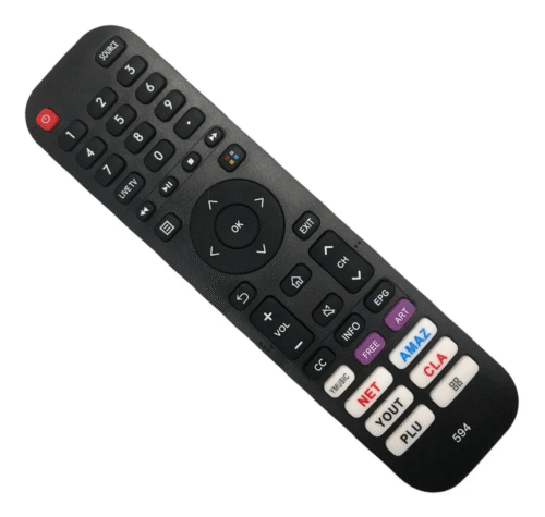 D_NQ_NP_2X_953786-MLA48935055338_012022-F.png Control Remoto para TV Noblex Sanyo Sansei Hisense Admiral – Código 1524