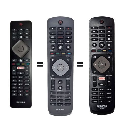 Control remoto C692 para TV LED Philips – reemplazo infrarrojo