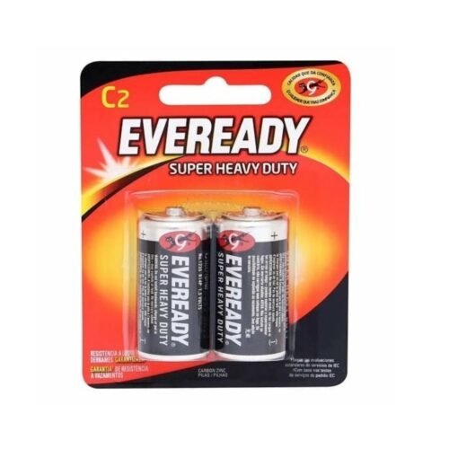 Pila Mediana C Eveready Negra 1235 Bp2