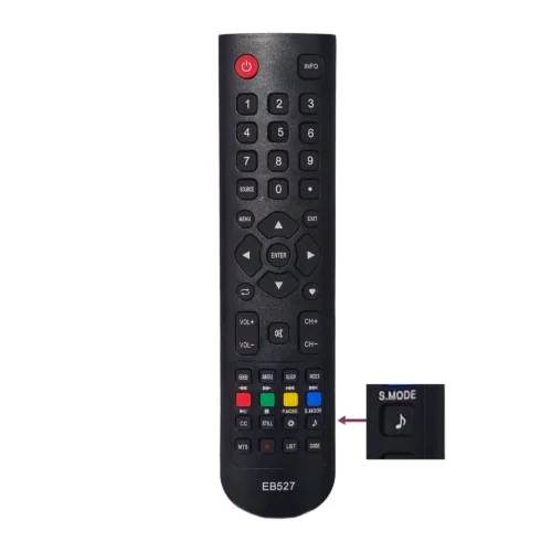 Control remoto EB527 / LCD-527 para TV Noblex y Philco