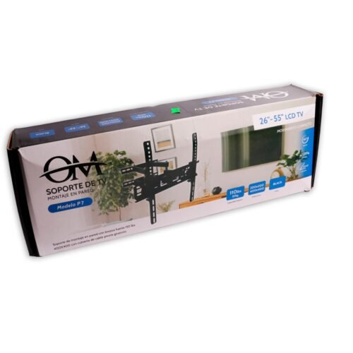 Soporte Plasma Y LCD 26-55 Doble Brazo Om P7