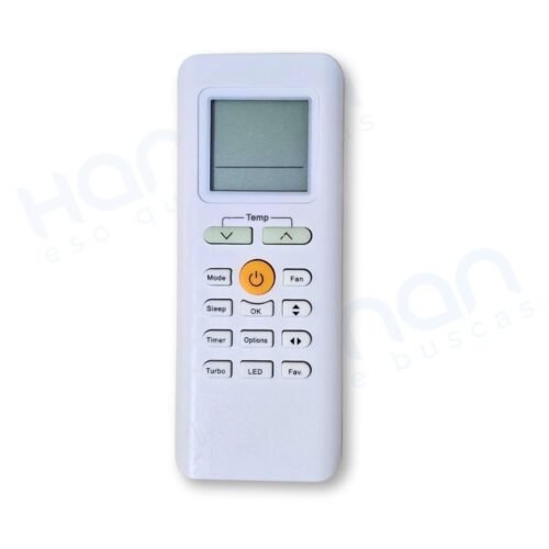Control Remoto Aire Acondicionado BGH Super General Midea Alaska N744