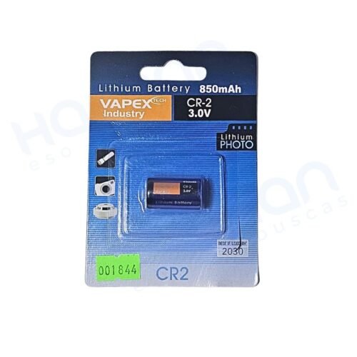 Pila 3V Cr-2 Litio Vapex