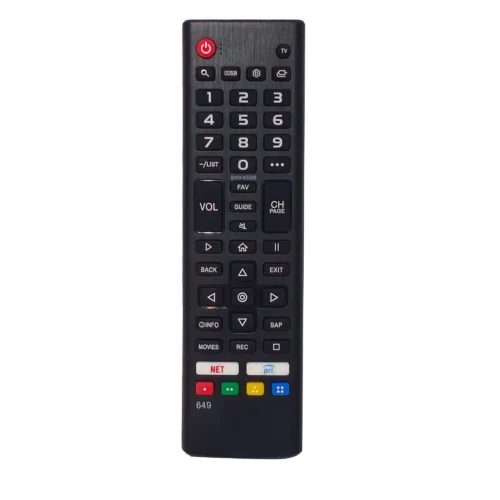 Control remoto LCD-649 para Smart TV Oyility, Quantic y JVC