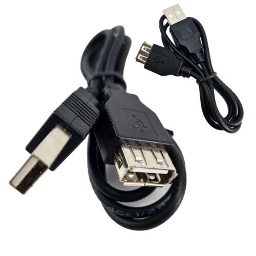 Cable USB H A USB M 0.6 Mts