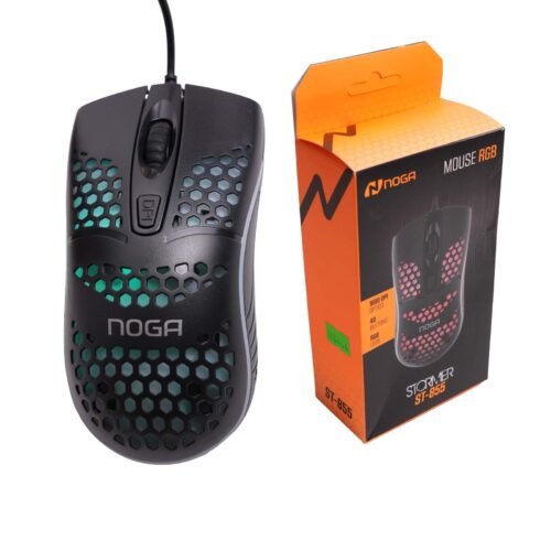 Mouse Gamer 1600 Dpi Rgb Noganet St-855