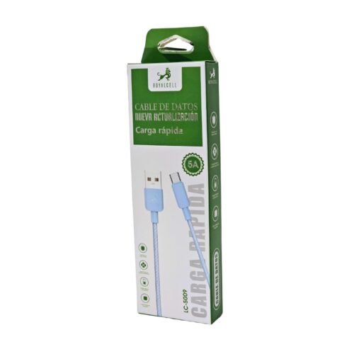 Cable USB A Iphon 1Mt 5A Royalcell Lg-5009