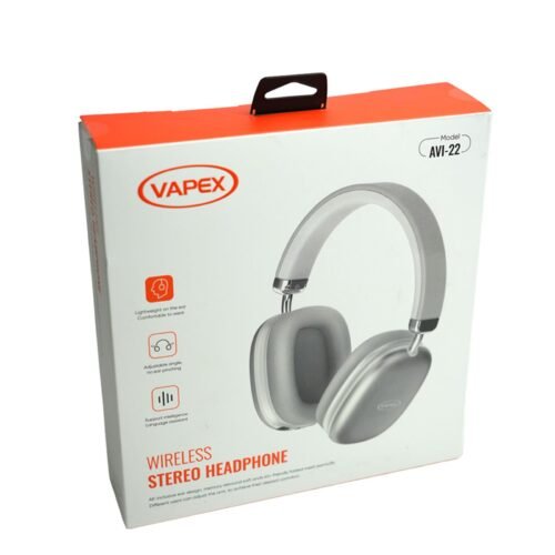Auricular Vincha Bt/Mp3/Aux Vapex Avi-22