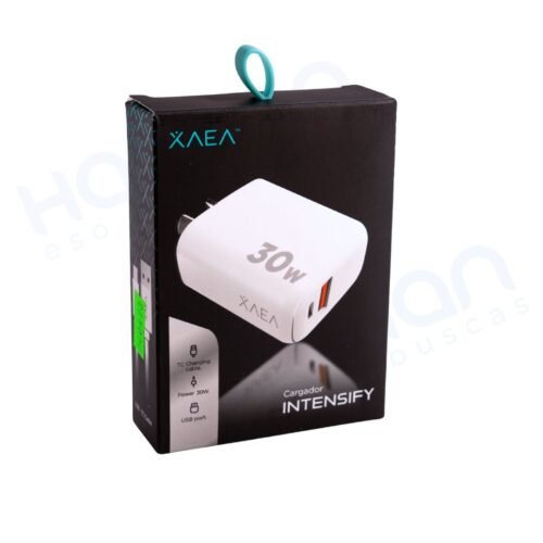 Carg. 220V USB + Tipo C 30W Xaea Intensify