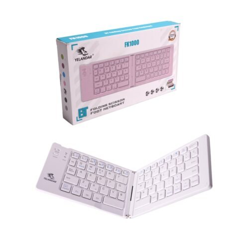 Teclado Inalambrico Plegable Bluetooth Bt Fk1000