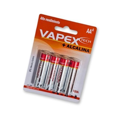 Pila Aa Alcalina Vapex C/U