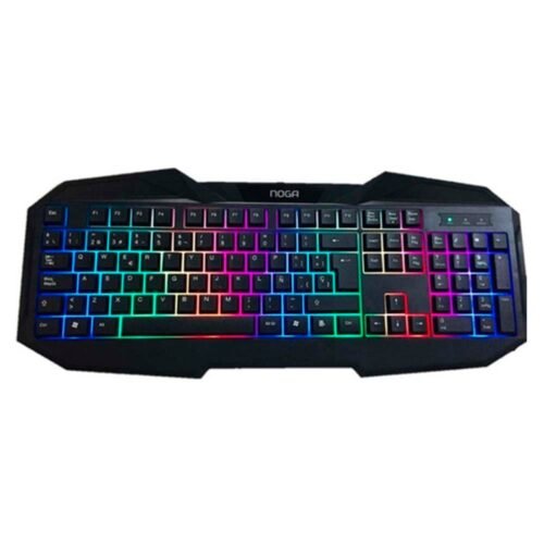 Teclado Gamer PC USB Retroiluminado LED Noga
