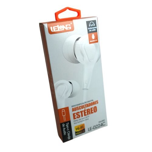 Auricular Tapon Tipo C Silicona Lelong Le 0224