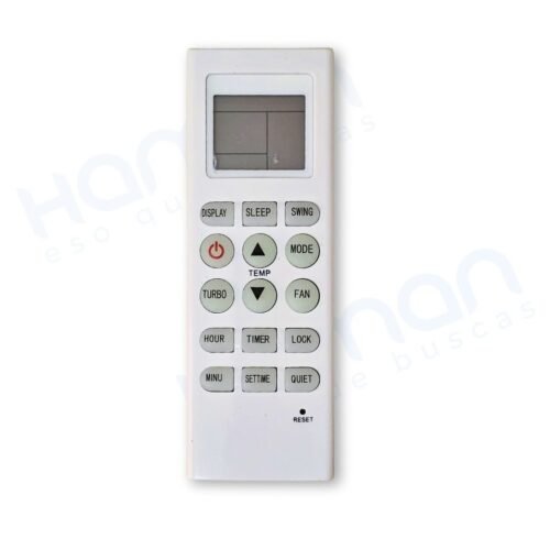 c1824.jpg Control Remoto Aire Acondicionado Aurora Standard Electric Audinac Marshall N687