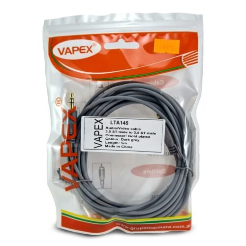 Cable Armado 3.5 A 3.5 Vapex 5Mts
