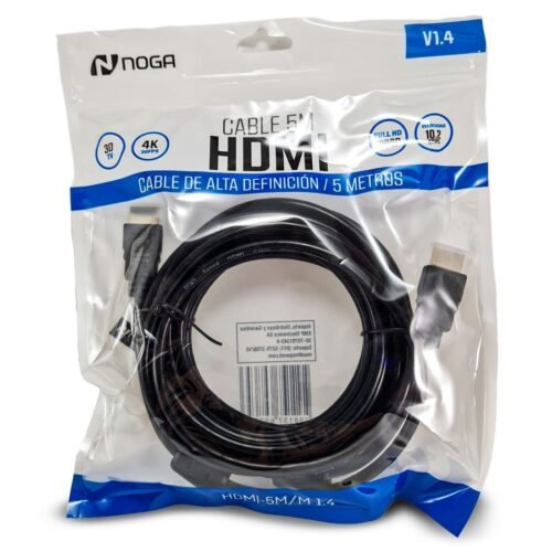 Cable Hdmi Noga/Vapex 5 Mts