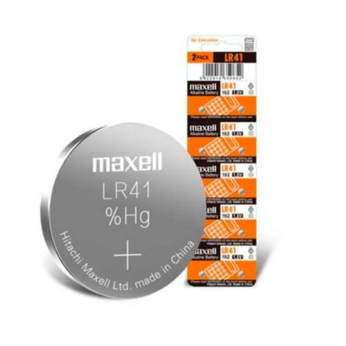 Pila Lr41- Maxell Pila Para Reloj