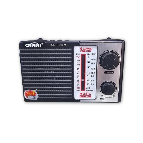Radio Portatil Recarg. Linterna Fm/Bt/USB 122C1555