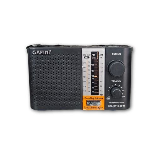 Radio Dual 220V +Pilas Am/Fm Cafini Cn-R1168Fm C1423