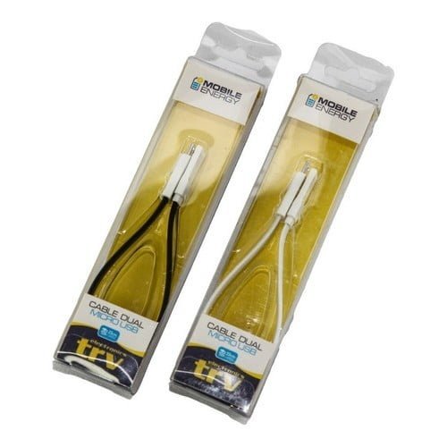Cable USB / Micro USB Trv Dual Plano 23Cm